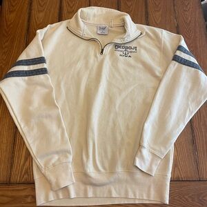 Surper cozy vintage quarter zip up